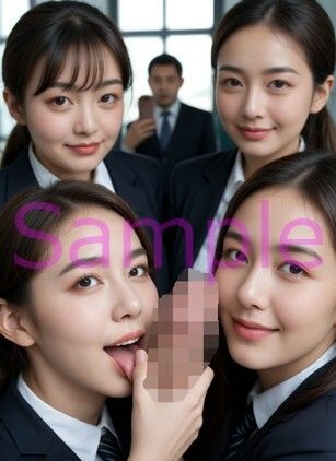 サンプル画像1:ザ・フェラ！制服美魔女とオフの顔(絶倫影法師) [d_552299]