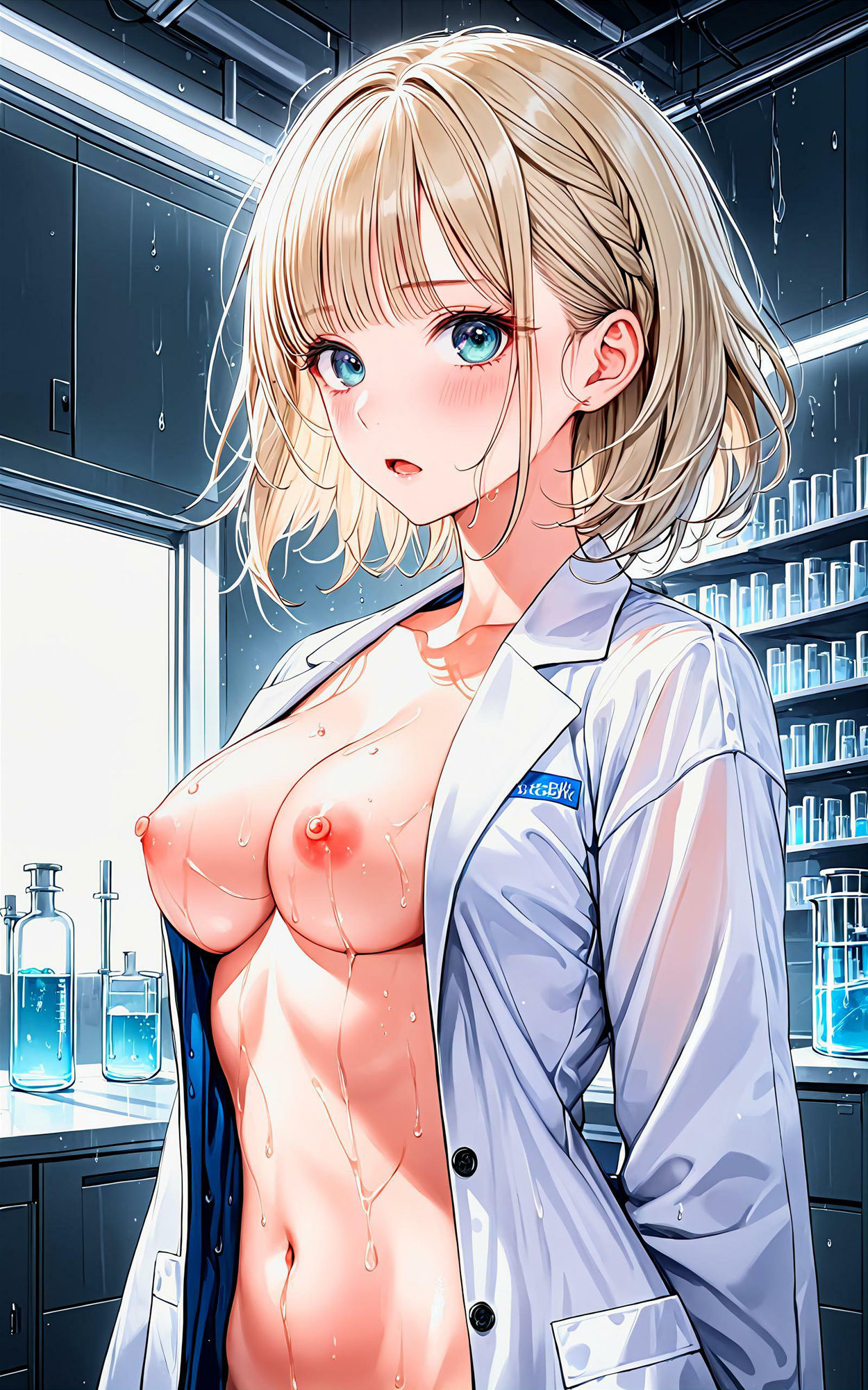 サンプル画像5:【R-18】エチエチ科学者さん（女上司） 僕の体を何度も実験体にするエチエチ科学者さん！ vol.2(BETA) [d_552389]