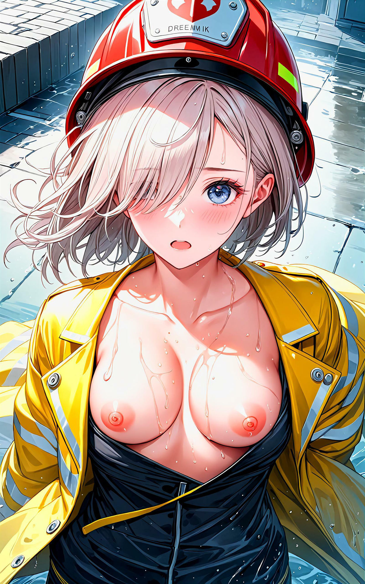 サンプル画像1:【R-18】エチエチ消防士さん（女上司） 消防士さんのせいで僕のあそこもメルトダウンなんだがw vol.2(BETA) [d_552396]