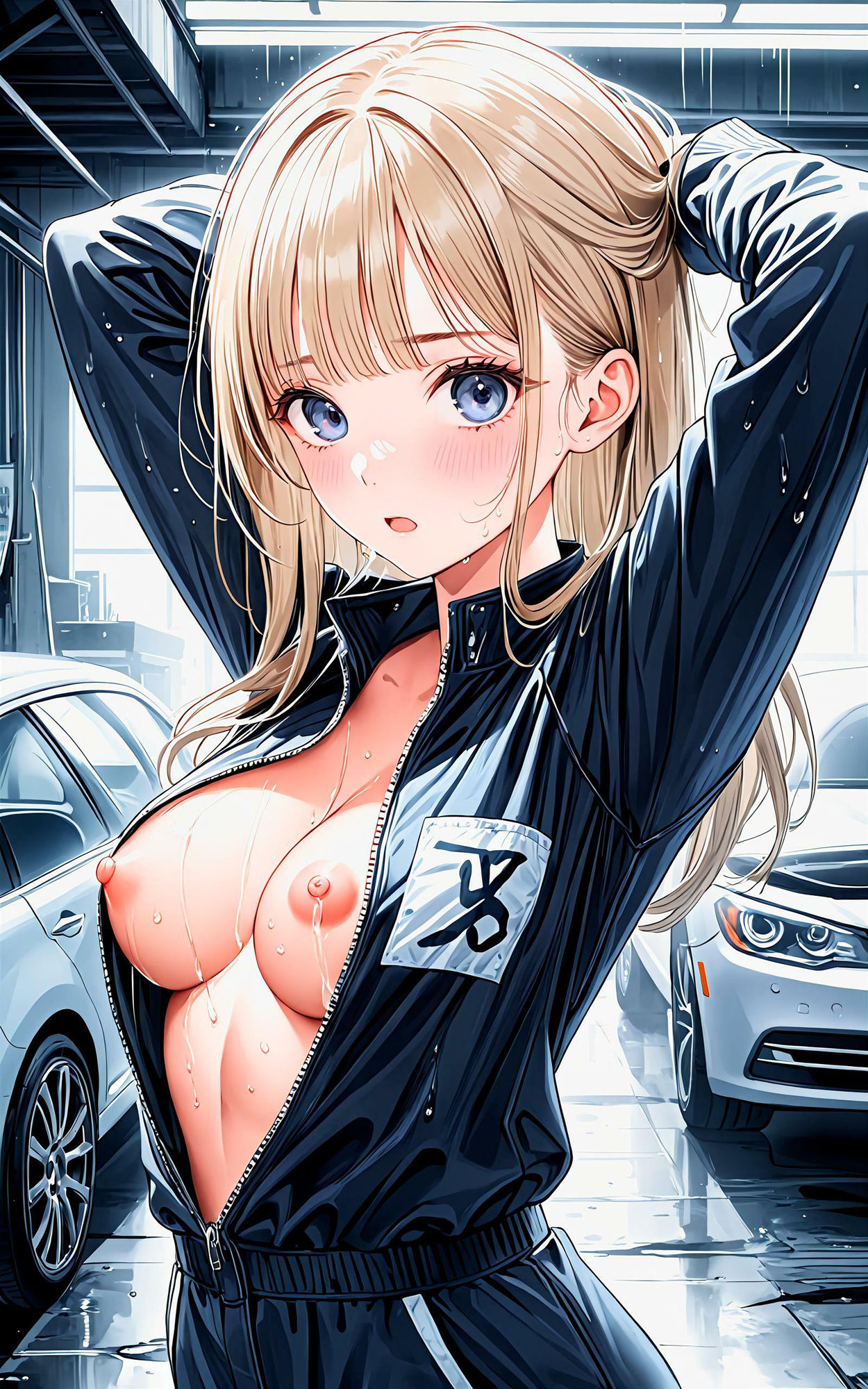 【R-18】エチエチ整備士さん(女上司) 僕を自分好みにカスタマイズしてくるエチエチ整備士さん vol.2 画像1