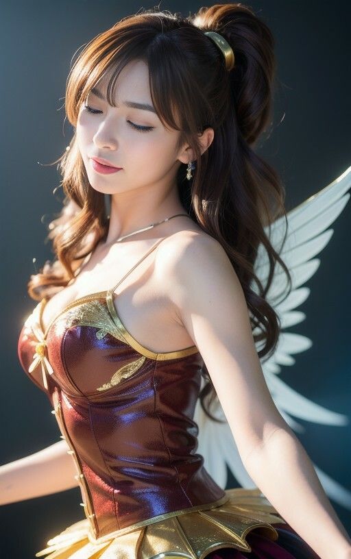 サンプル画像3:AI photobook 魔法少女(AI_GravureArt) [d_552403]