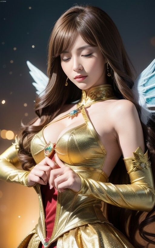 サンプル画像6:AI photobook 魔法少女(AI_GravureArt) [d_552403]