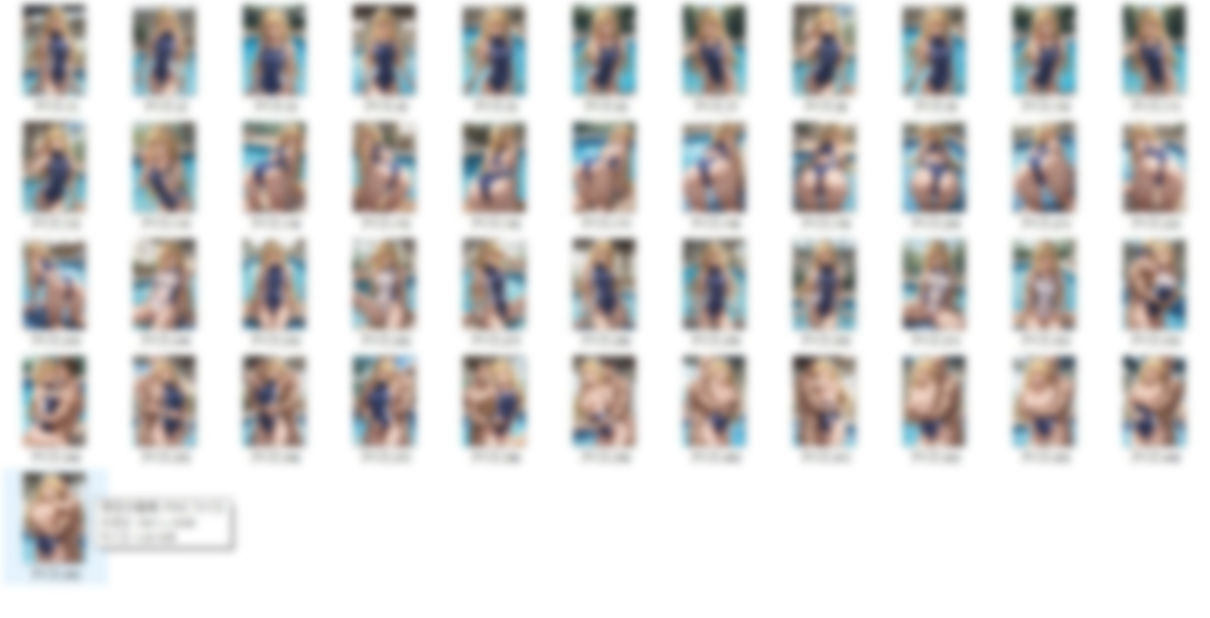 サンプル画像1:ア〇ズ・ヴァレンシュタイン  スク水でデカチンが入る（42枚）(きたあかりアート) [d_552446]