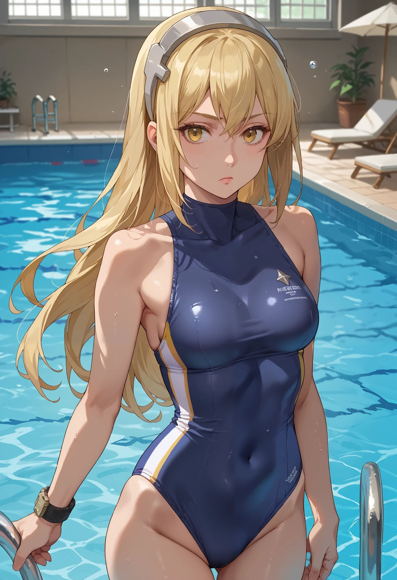 サンプル画像2:ア〇ズ・ヴァレンシュタイン  スク水でデカチンが入る（42枚）(きたあかりアート) [d_552446]