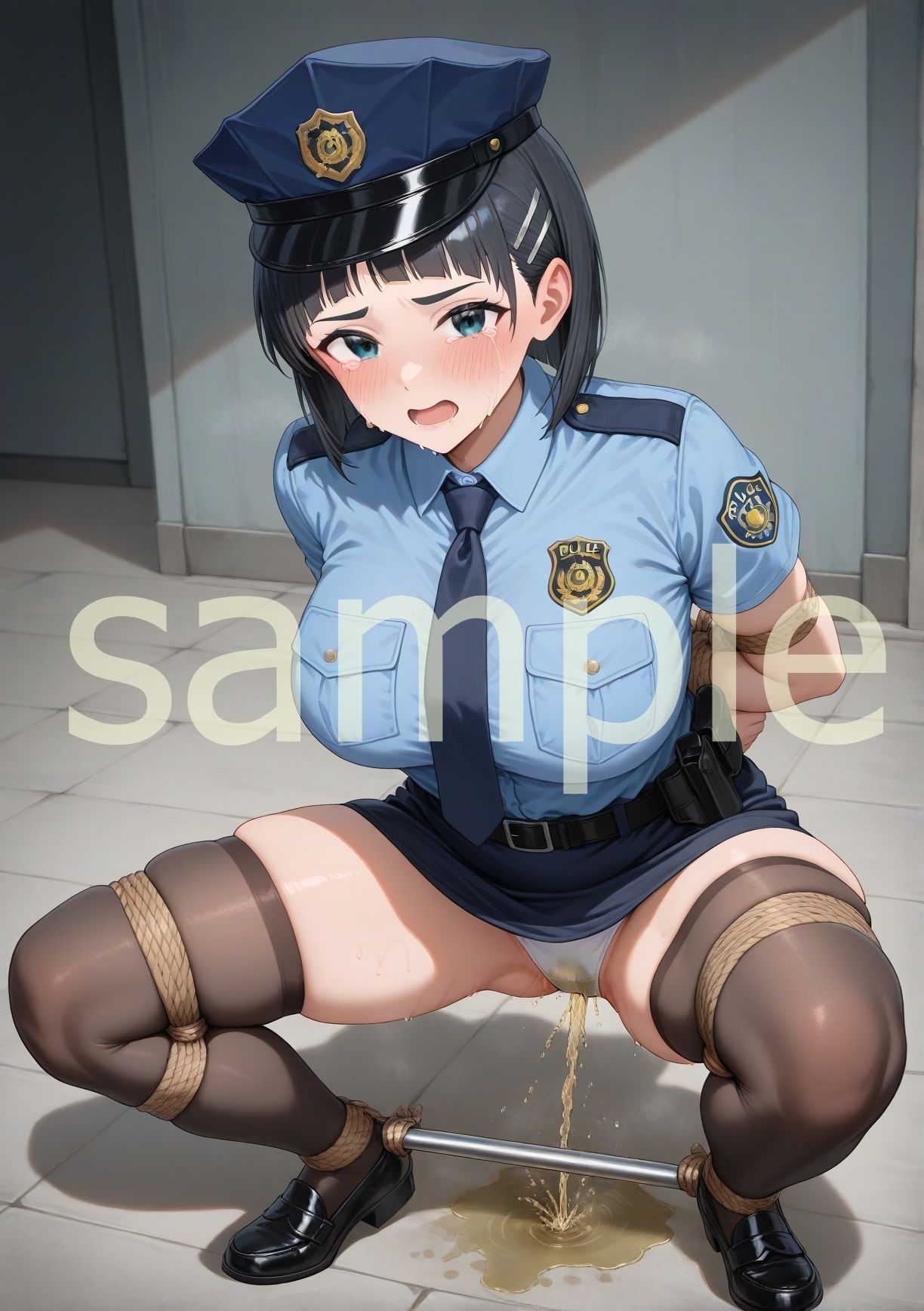 サンプル画像4:総集編｜エロすぎ注意【拘束・お漏らし作品集】SAO大人気ヒロイン5キャラ編(妄想スタジオ) [d_552508]