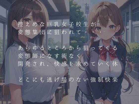 サンプル画像1:変態集団に狙われた大人しめな巨乳女子校生(ふじや) [d_552541]