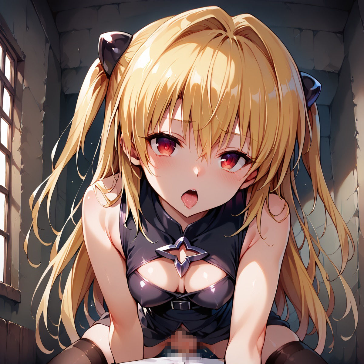サンプル画像3:金色◯闇  淫乱生活(アレキサンドライト) [d_552557]