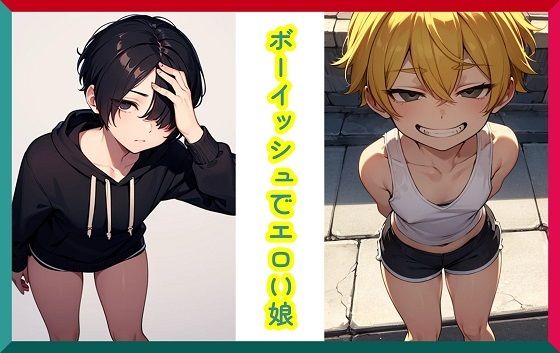 ボーイッシュでエロい娘