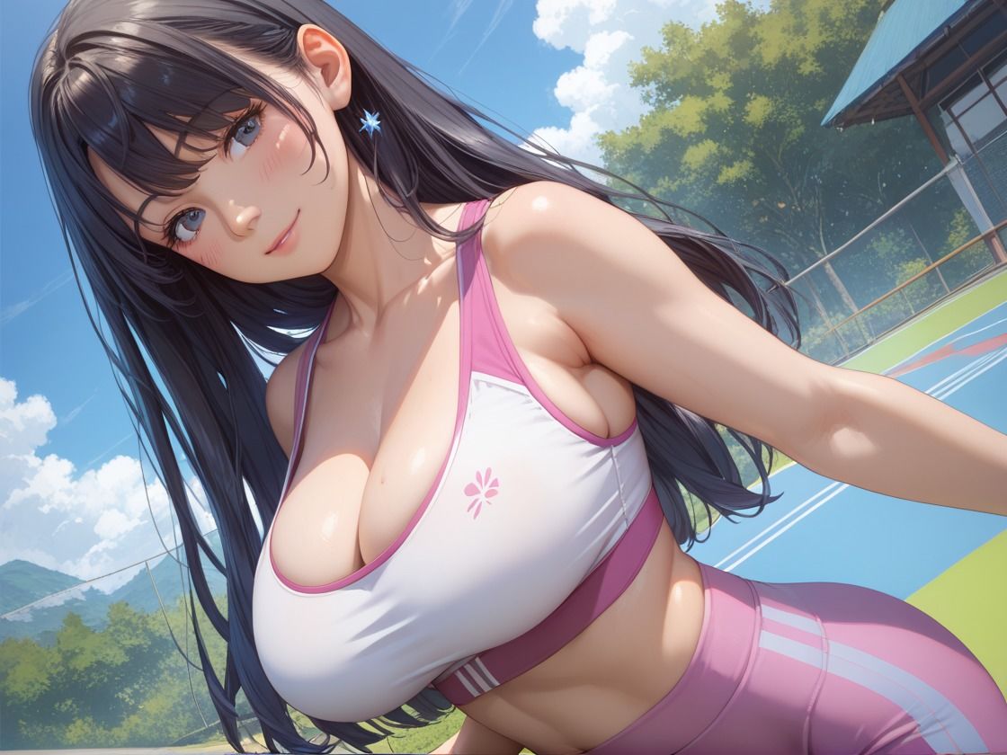 サンプル画像1:ジムで見つけた人妻に激しめの調教を施す(CP出版) [d_552760]