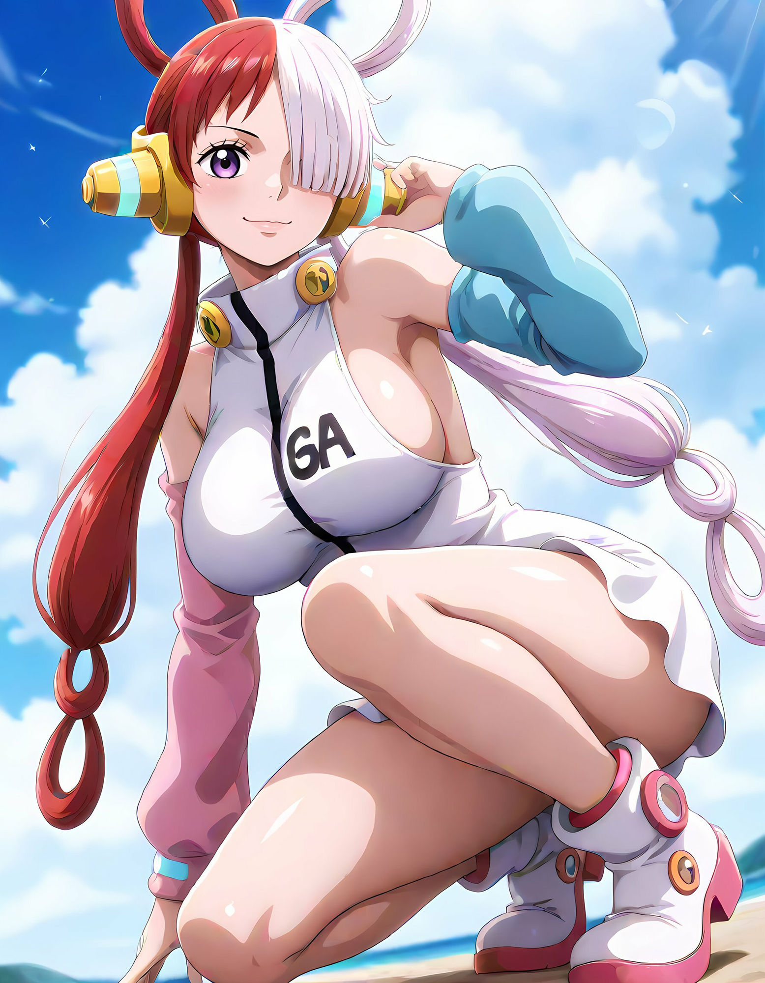 サンプル画像2:ウタとの濃厚な夏(お宝ガールズ) [d_552764]