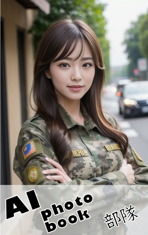 サンプル画像1:AI photobook 部隊(AI_GravureArt) [d_552798]