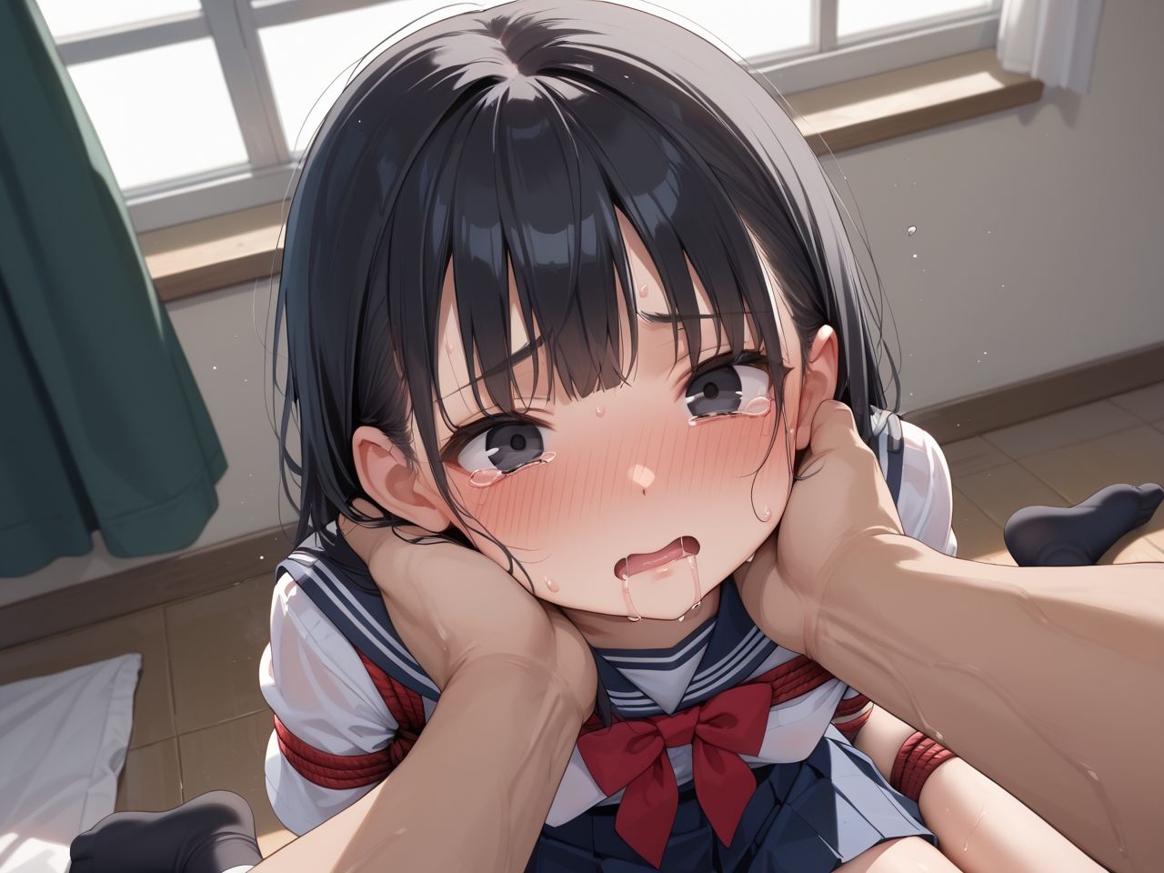 サンプル画像1:風紀委員を監禁し、Gスポ崩壊してやった(シクモト屋) [d_552851]