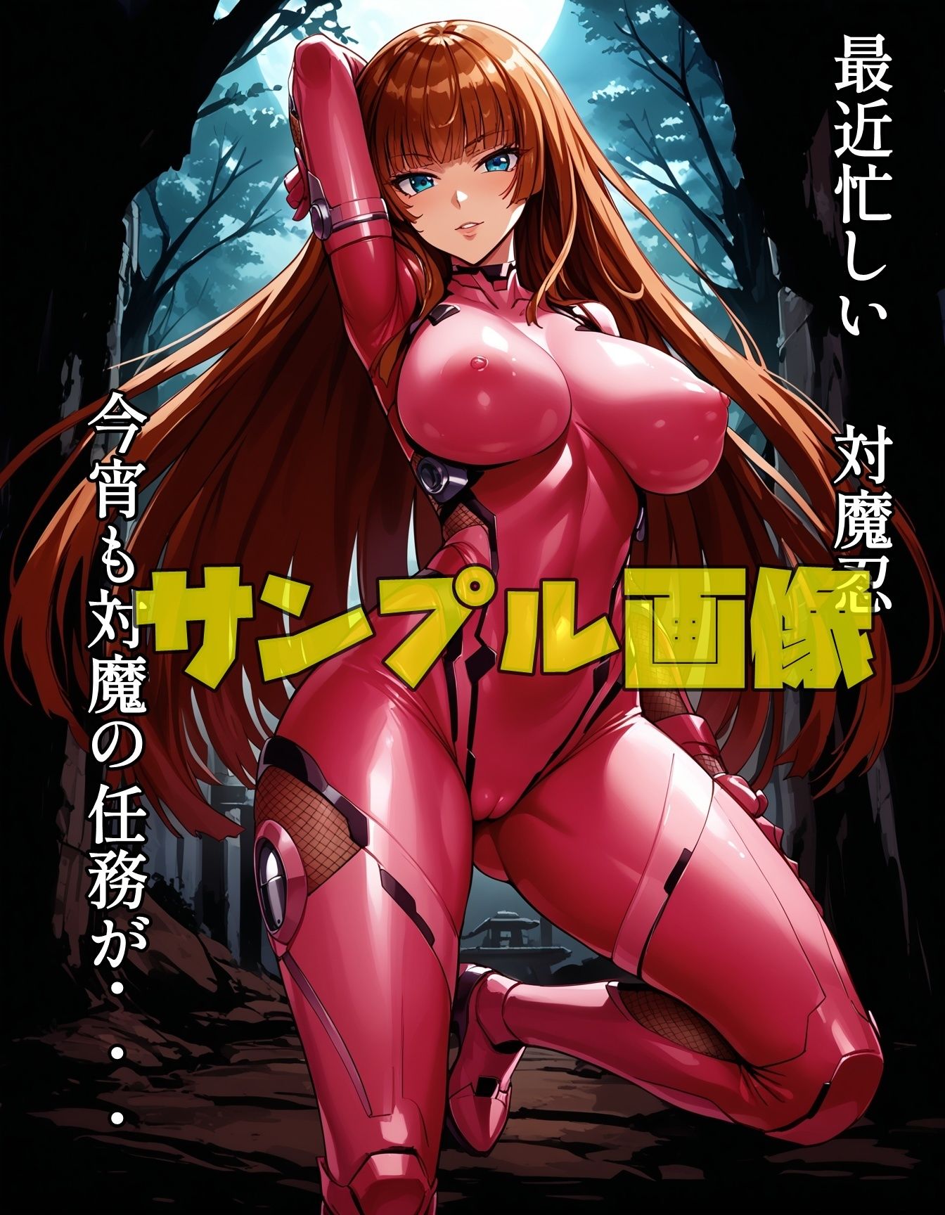 サンプル画像1:やっぱり捕まるピンクの対魔忍(ツチノコ工房) [d_552874]