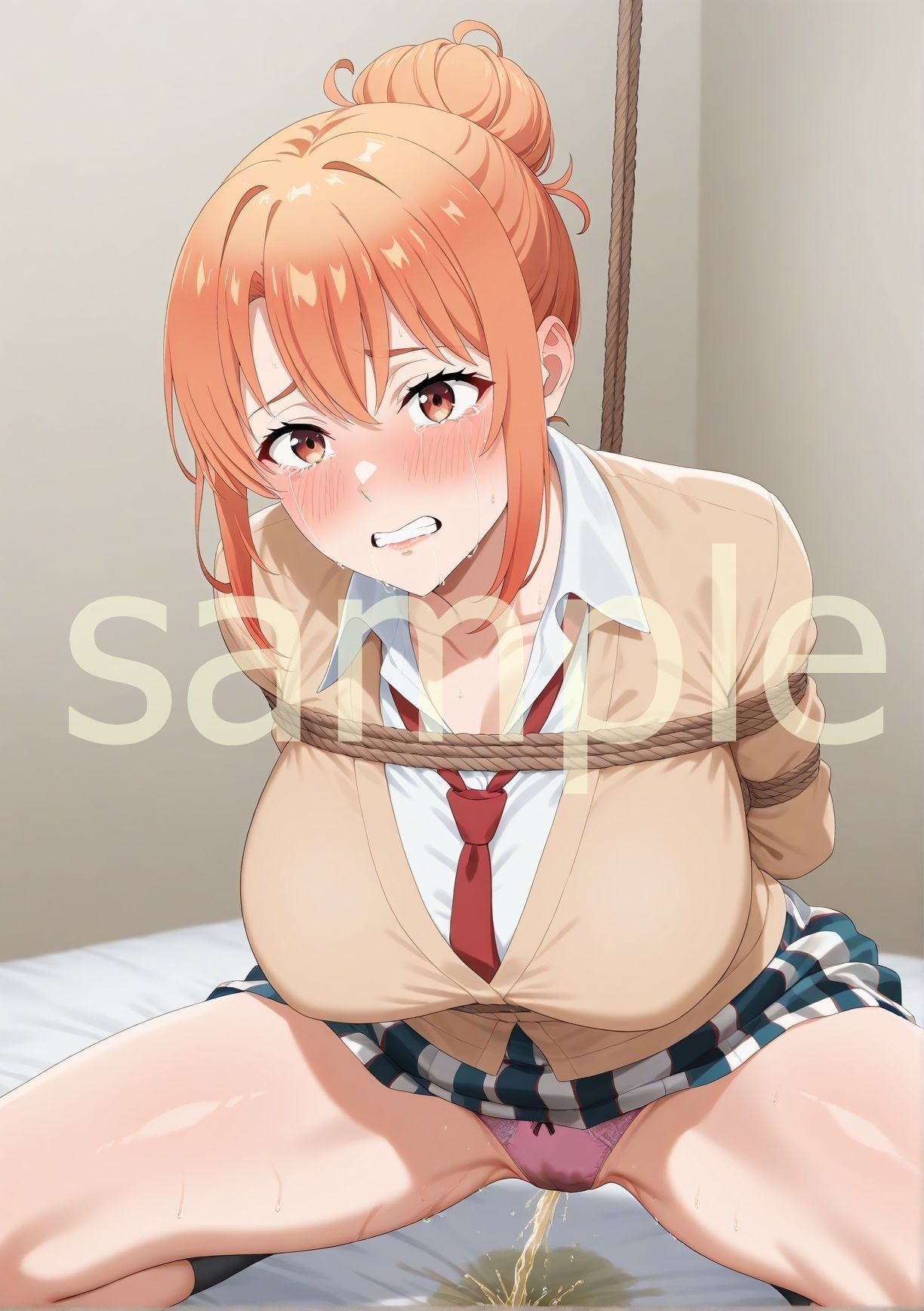 サンプル画像2:エロすぎ注意【拘束・お漏らし作品集】ガ〇ママ編(妄想スタジオ) [d_552878]