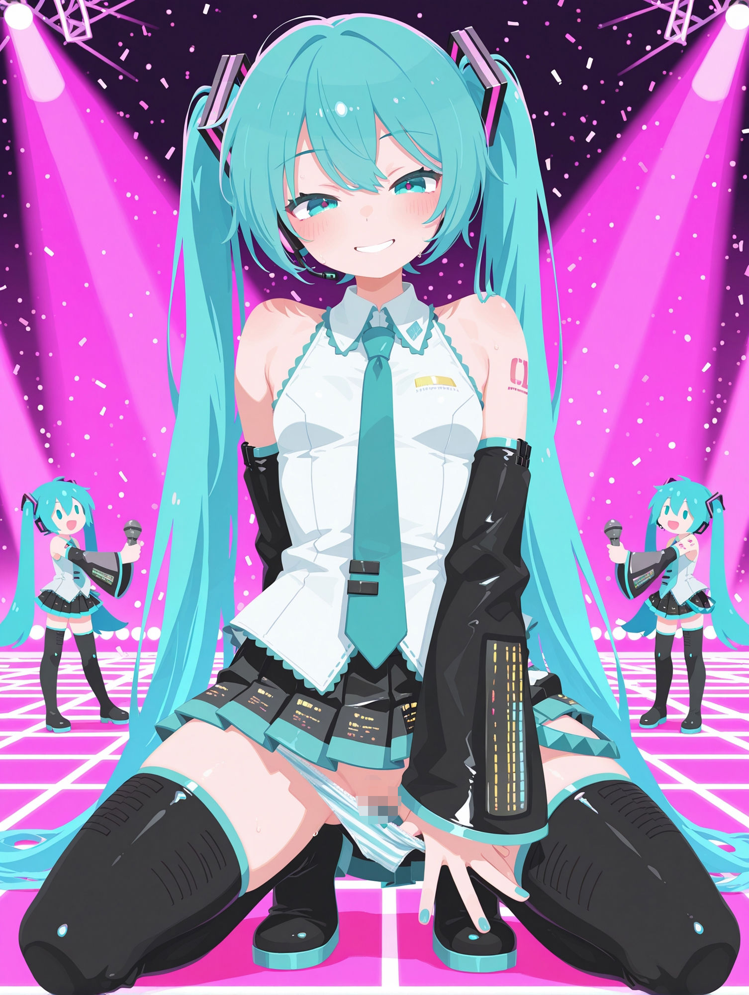 サンプル画像1:ボーカロイドとエッチ(此処から) [d_552887]