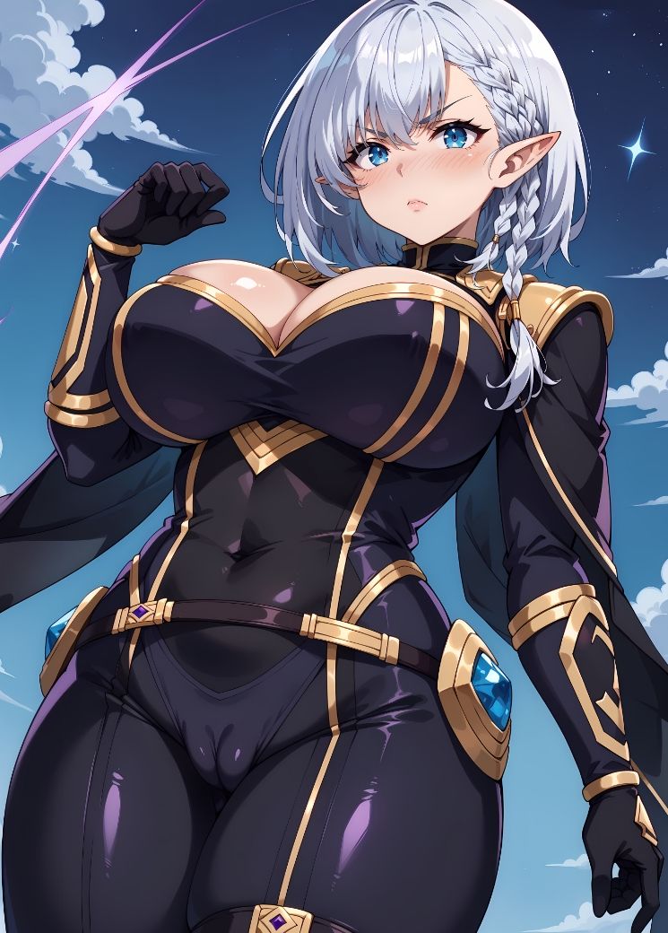 サンプル画像1:A woman who looks like Beta （The ●minence in Shadow）Illustration book(IM) [d_552901]