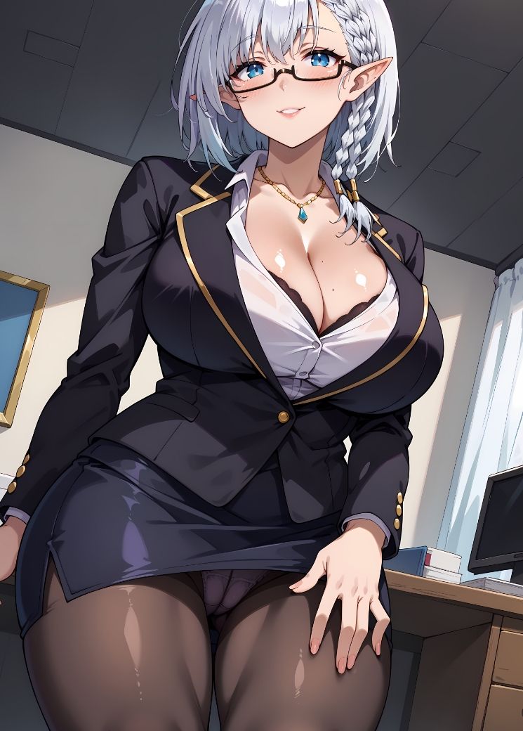 サンプル画像4:A woman who looks like Beta （The ●minence in Shadow）Illustration book(IM) [d_552901]