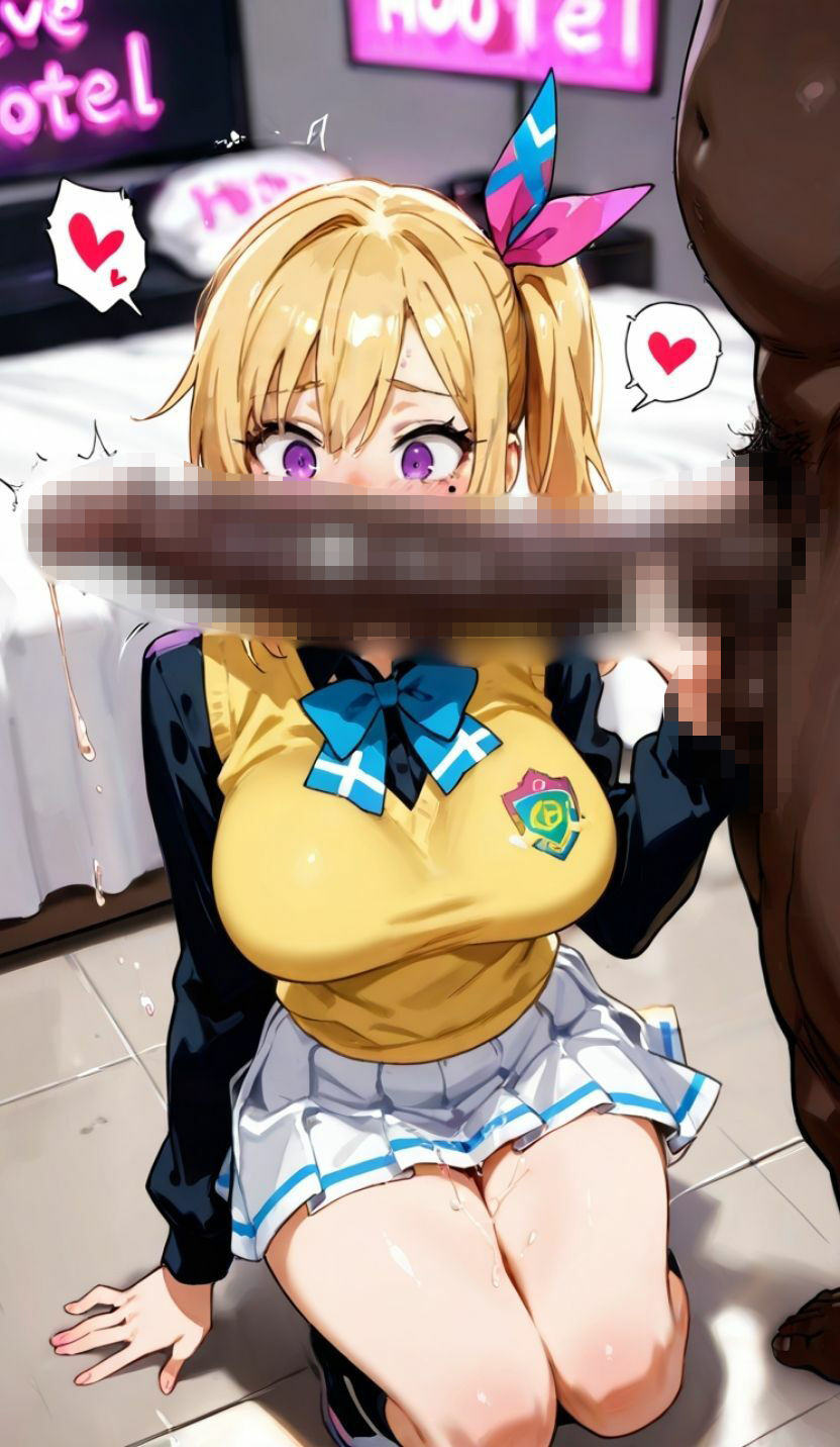 サンプル画像2:【川◯舞編】頼もしい先輩が黒人チンポに堕ちるまで(NTRELION) [d_552903]