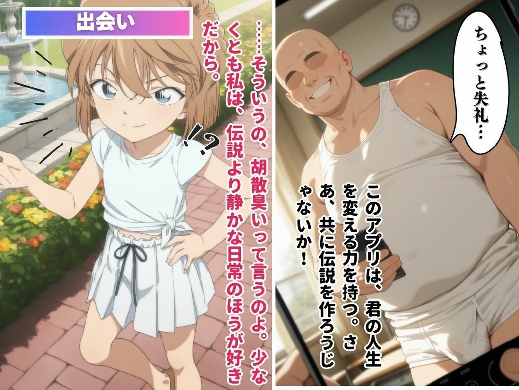 サンプル画像5:黒ずくめの組織に少女は堕ちる(いけない種付け学園) [d_552931]