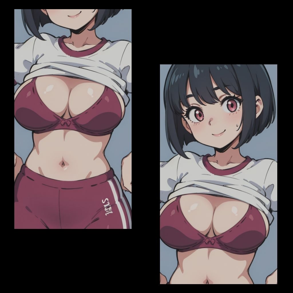 サンプル画像1:体操着ガール(Crimson AI) [d_552951]