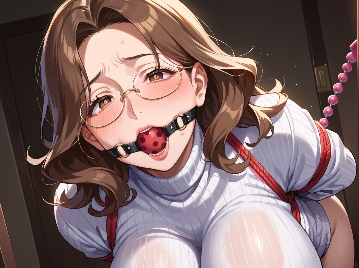 サンプル画像3:地味な奥様を妊娠確定種付けプレス(いろぱん) [d_552956]