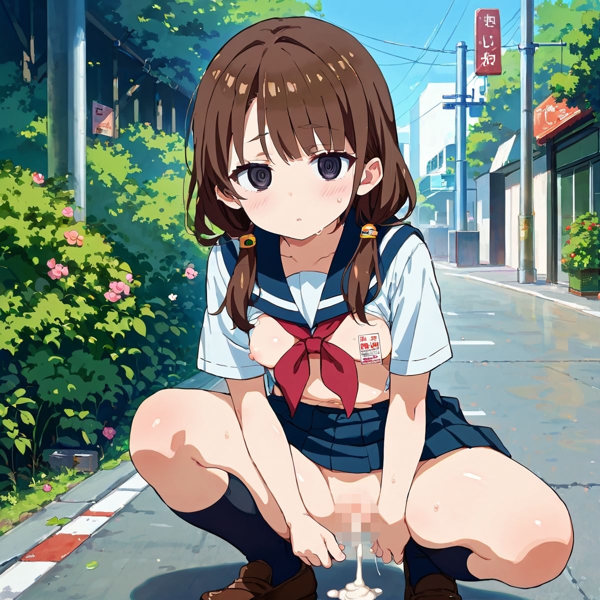 サンプル画像5:野外●K中出し大会！！【厳選画像440枚】Vol.6(推しの王女様) [d_552997]