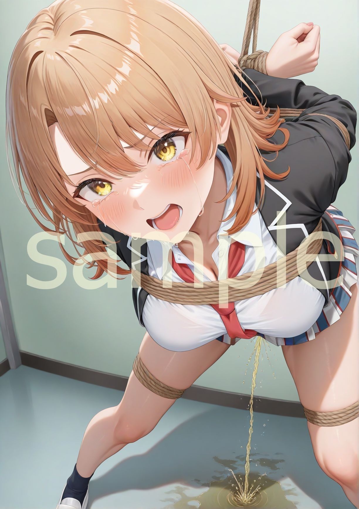 サンプル画像3:エロすぎ注意【拘束・お漏らし作品集】一〇 いろは編(妄想スタジオ) [d_553008]