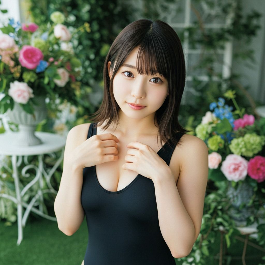 サンプル画像2:アイドル  チャイナドレス(もう限界) [d_553023]