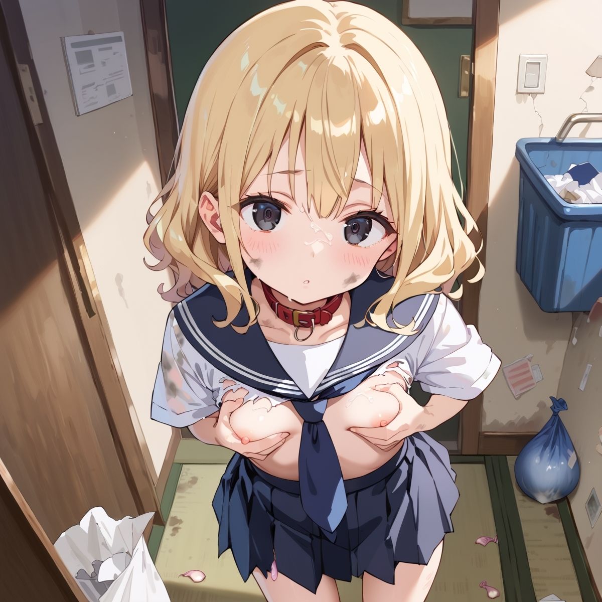 サンプル画像2:放課後●K調教倶楽部。〜●リ●K編〜【厳選画像420枚】Vol.6(しまうまリス) [d_553048]