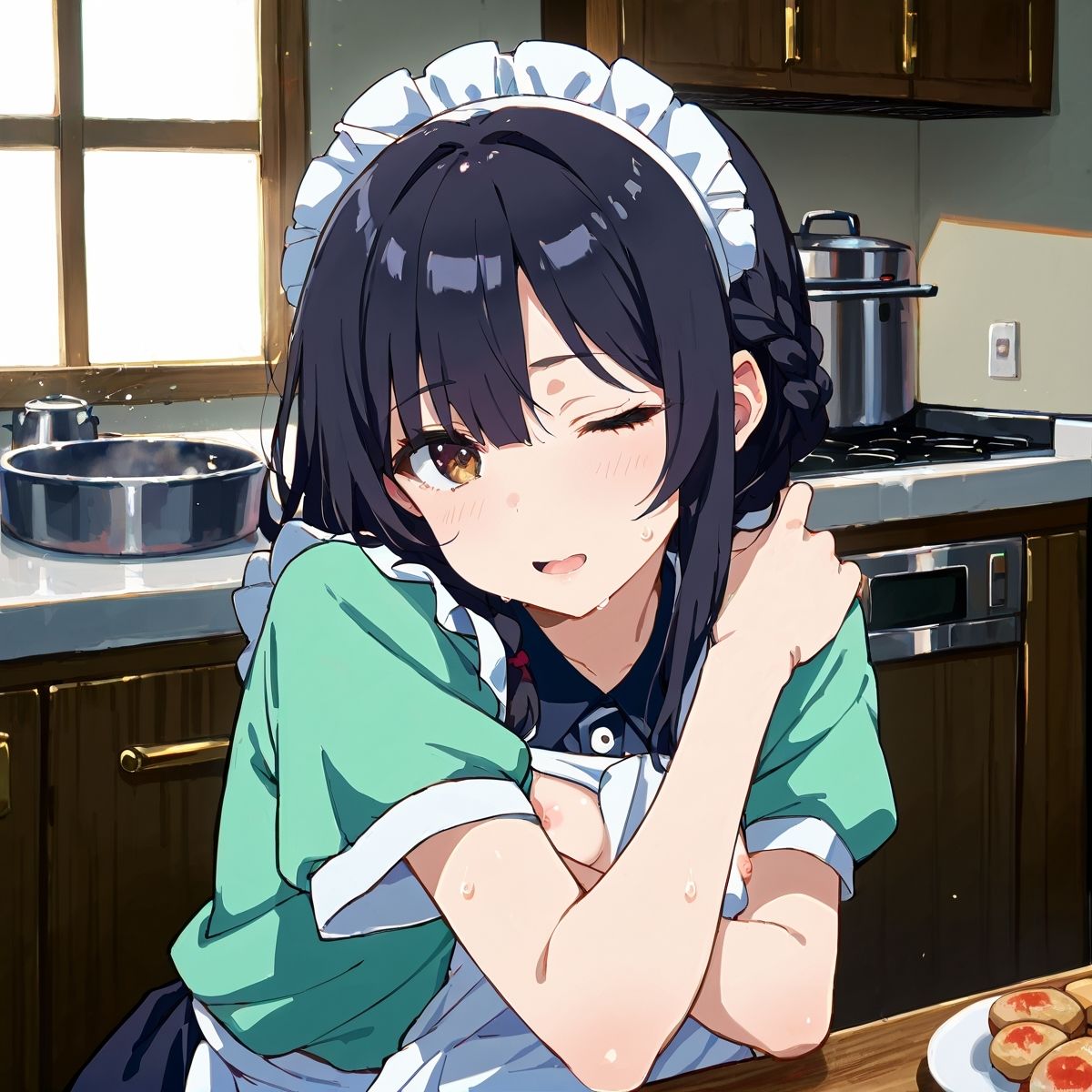 つるぺたメイドのご奉仕タイム！！【たっぷりボリューム411枚！】Vol.47