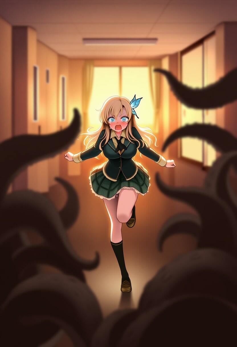 サンプル画像3:柏●星奈 vs ぬるぬる触手(Nakki_触手・ヒロピン) [d_553060]