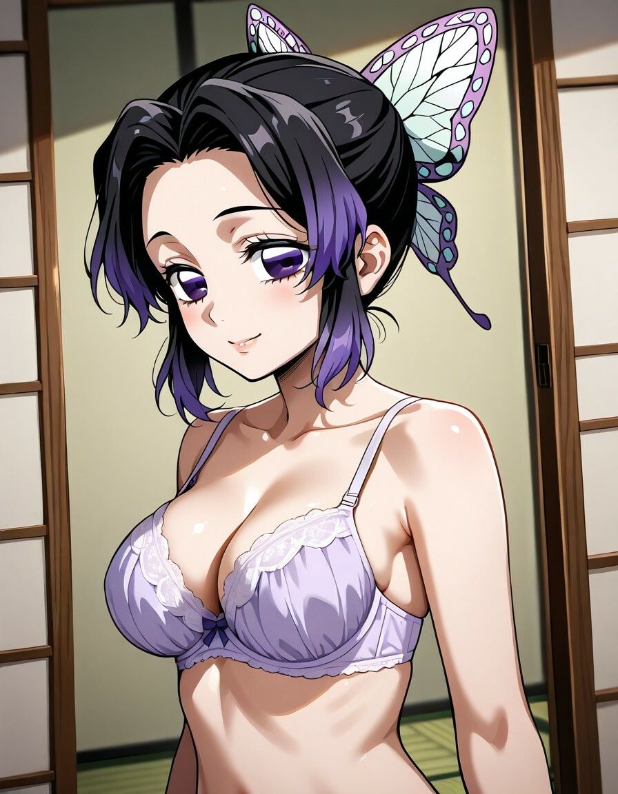 サンプル画像1:鬼滅〇刃 胡〇しのぶ(妄想美女出版) [d_553080]