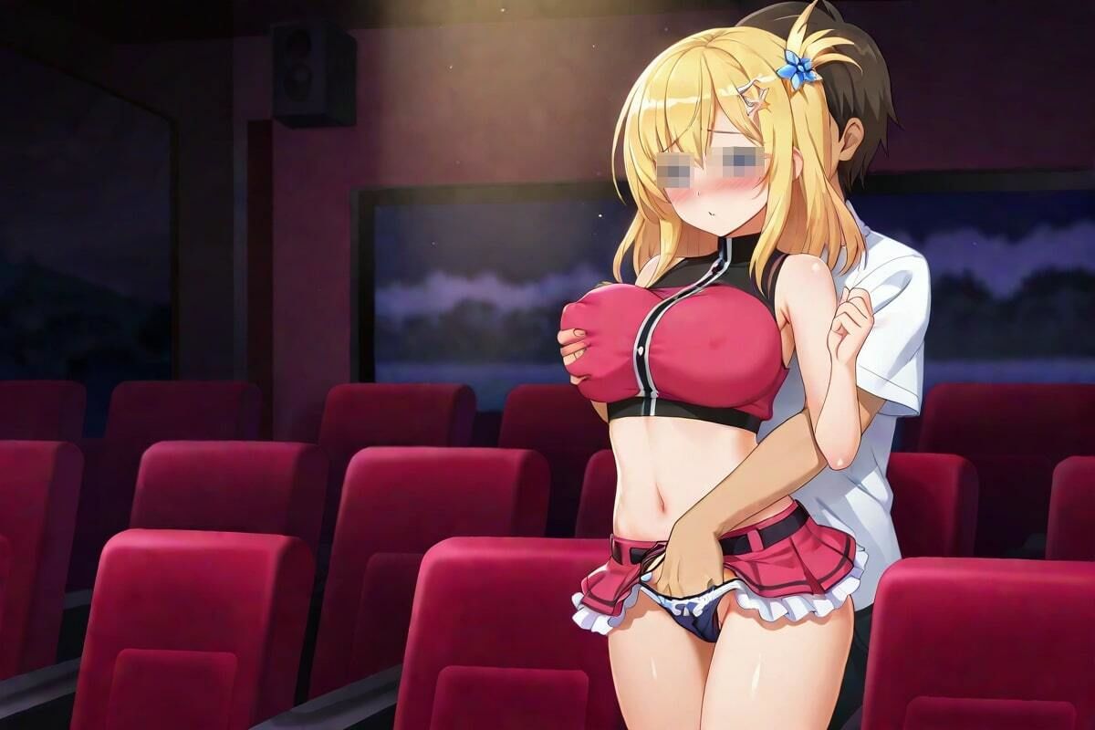 サンプル画像1:大胆すぎるニット  密着シートで感じる甘い鼓動(なんこつくん) [d_553125]