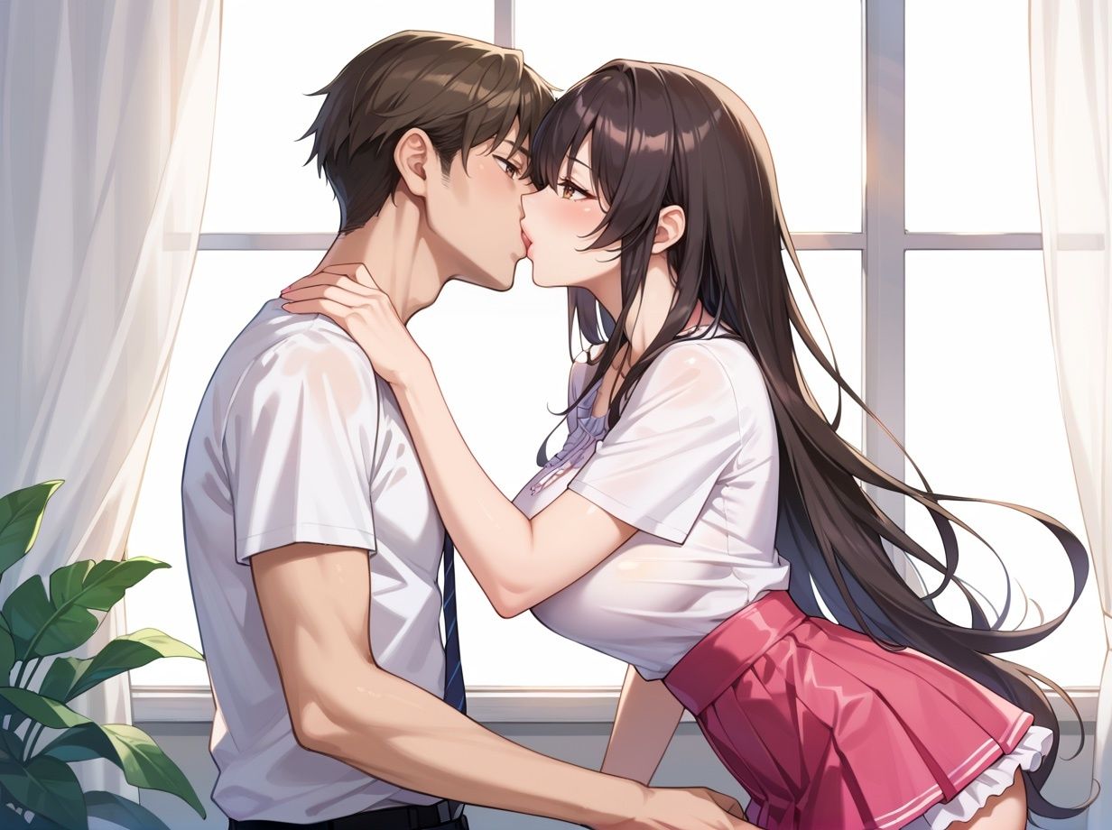 サンプル画像2:女子校生アイドルだけど、お兄ちゃんとセックスしてます(妄想マカロン) [d_553169]