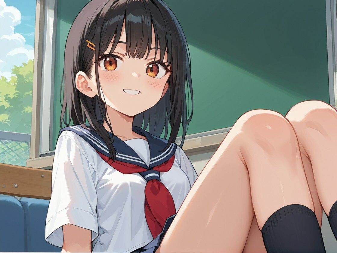 サンプル画像1:委員長は性処理担当！ 4(つきよみくん) [d_553188]