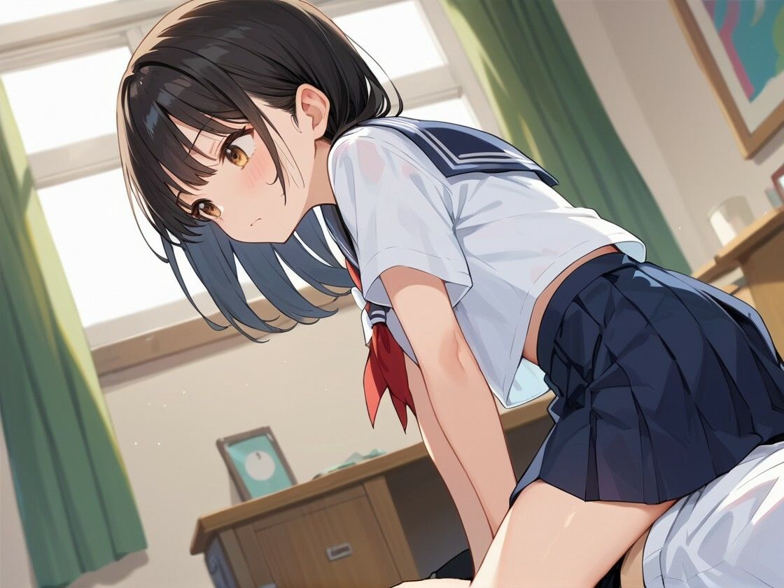 サンプル画像2:委員長は性処理担当！ 4(つきよみくん) [d_553188]