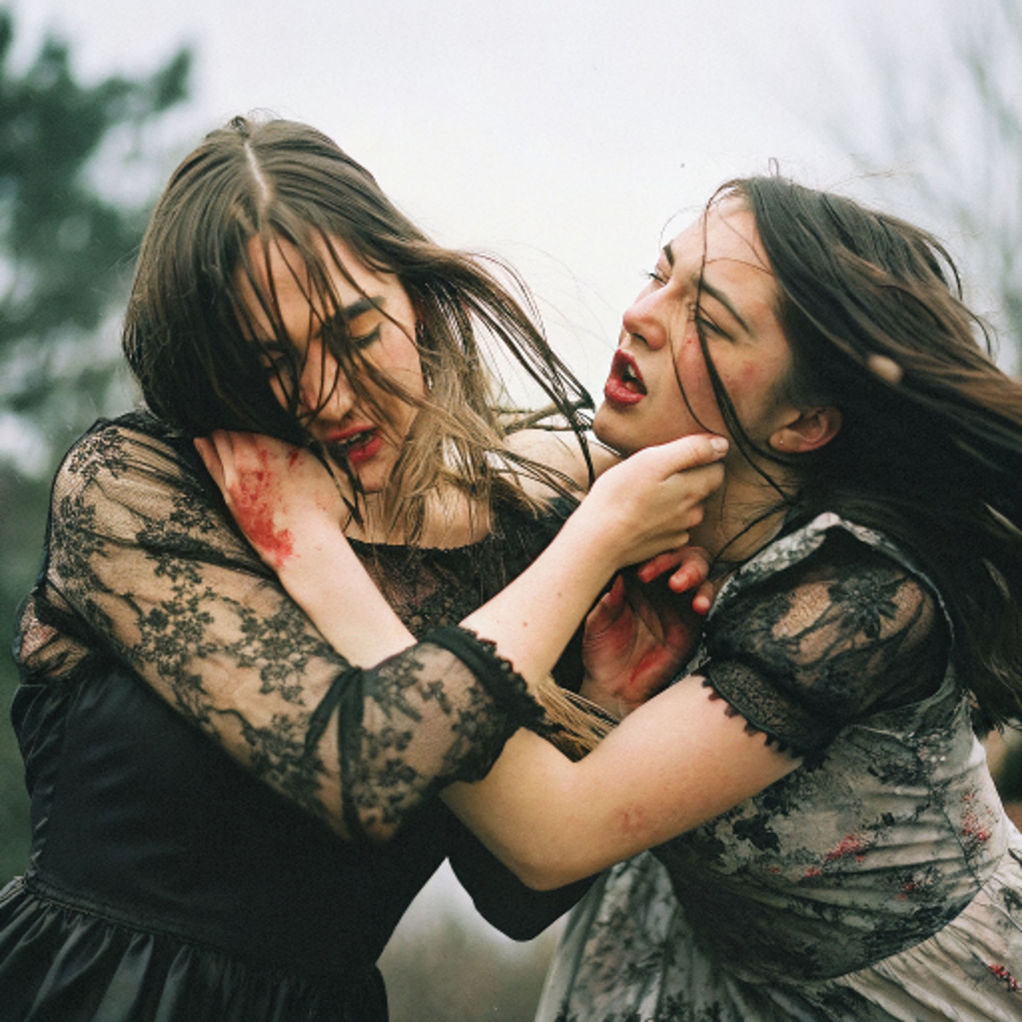 女同士の喧嘩は美しい キャットファイト Catfight レズビアン レズビアンバトル 百合 AI写真集、AI動画集  2_9