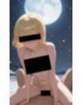 金髪貧乳美少女のえっちな写真集vol.17〜春の雪の夜の海編〜