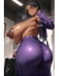 魔乳OL妻  ムレた黒乳首の誘惑