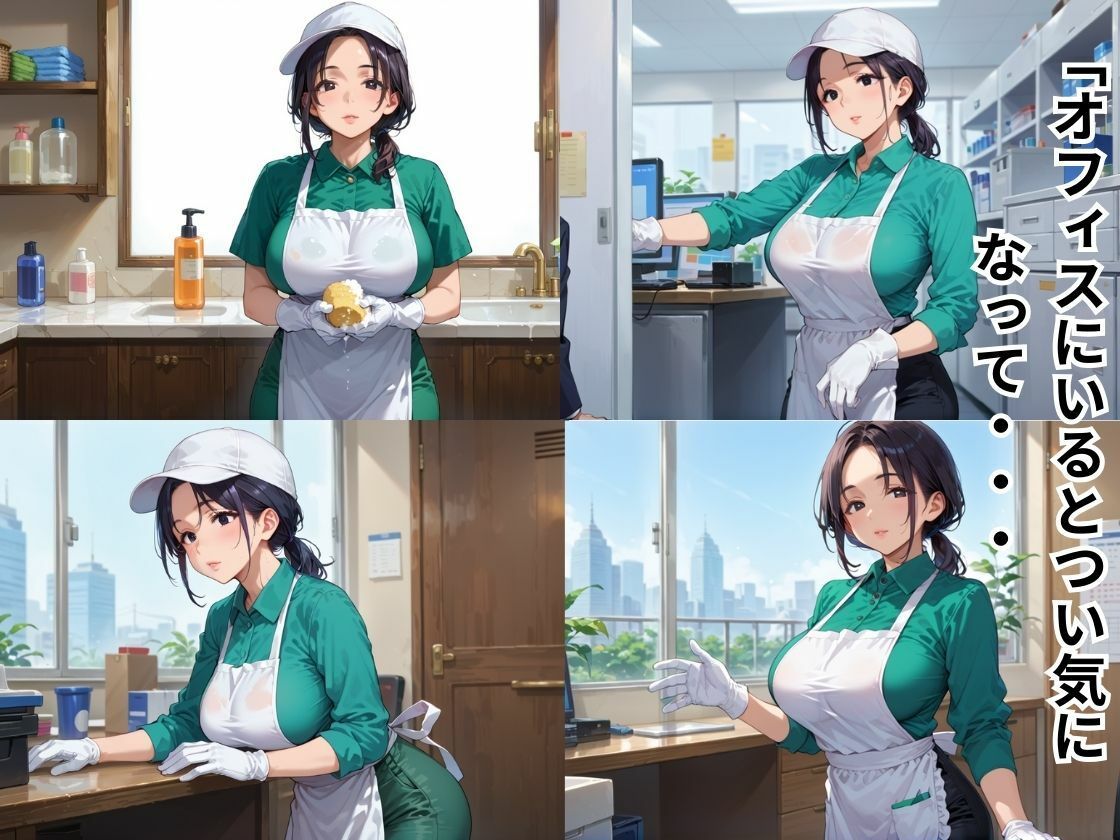 サンプル画像2:清掃担当パート主婦に何度も種付けした話(むいむい) [d_553355]