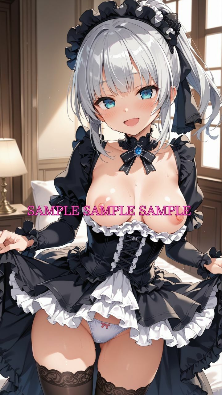 サンプル画像3:男女比1対10000の世界 ゴスロリ娘とセックスし放題でちんぽが乾く暇もないヤリ放題ハーレムライフ！！vol.2(TailorFetiAI-Pix) [d_553366]