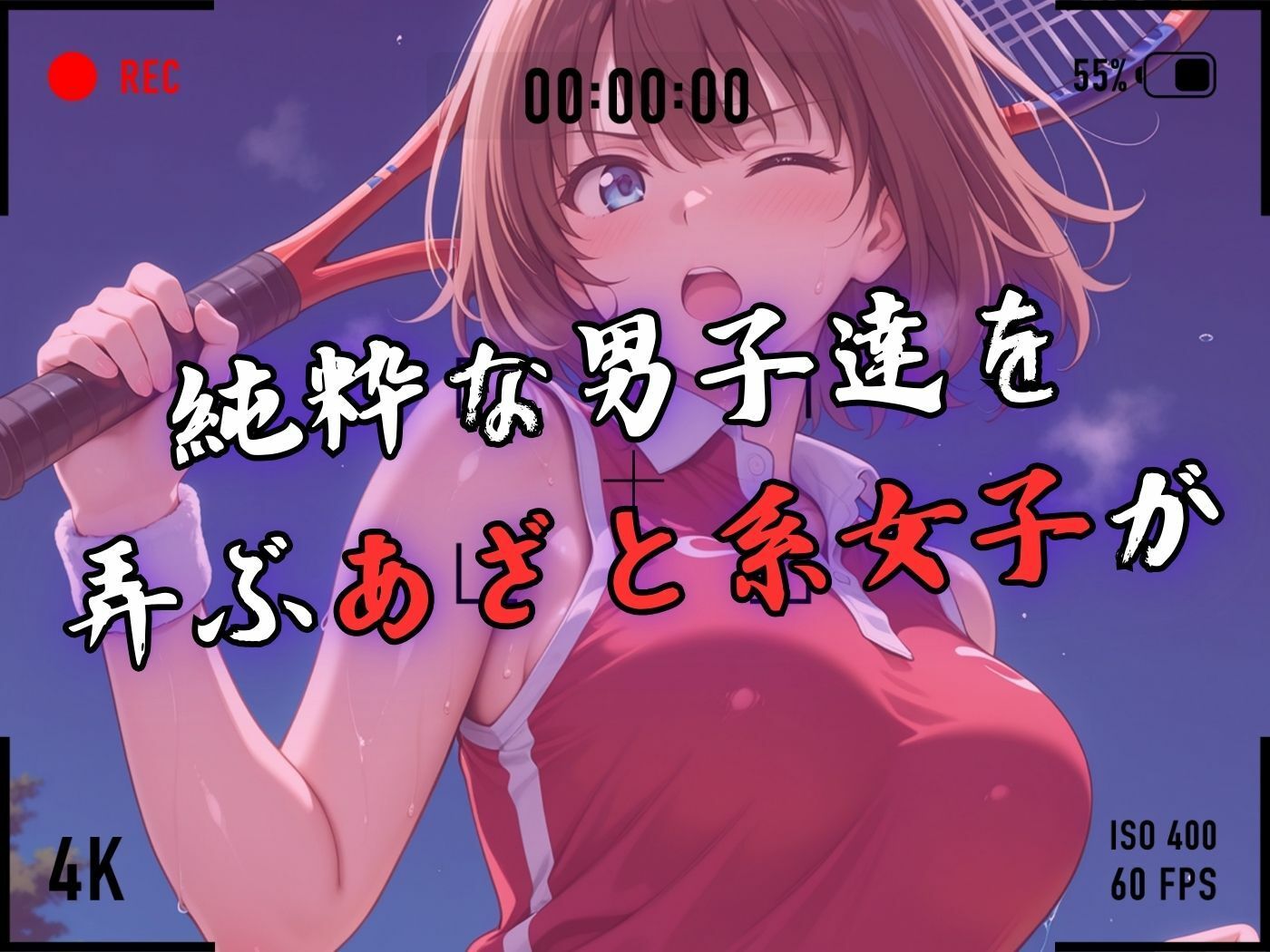 サンプル画像3:【4Kイラスト】1万3000人の生徒を抱いた校長による森あかりへの性指導（テニス編）(Re:ライト_栄新学園) [d_553372]