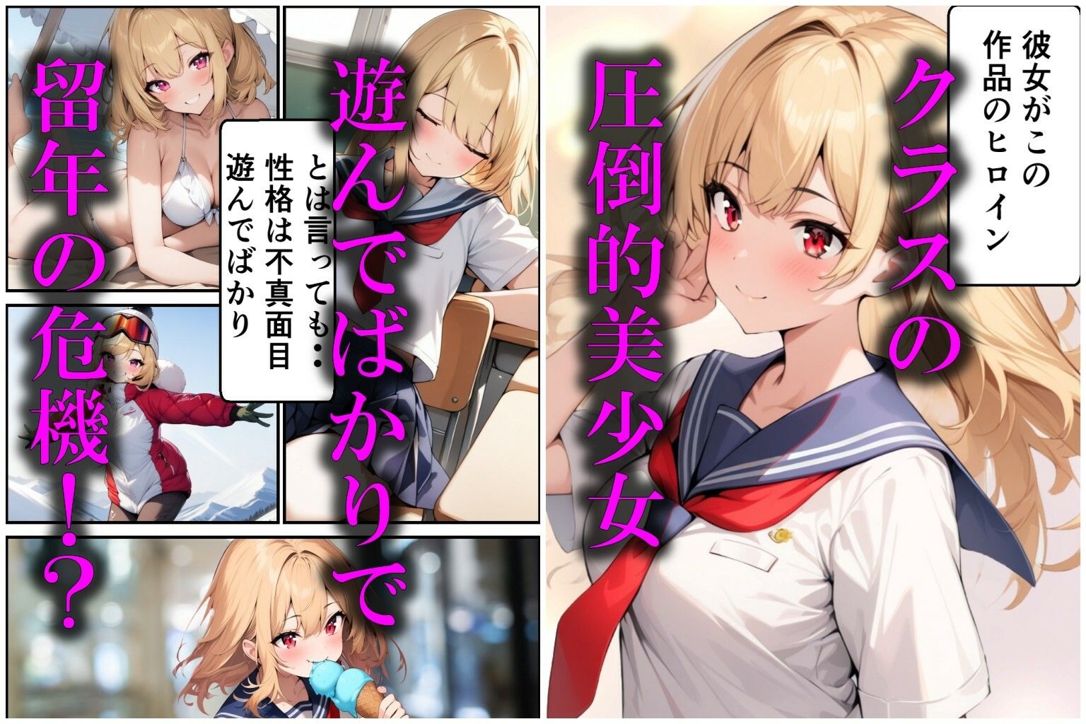 サンプル画像1:不真面目美少女  お風呂屋さんに就職！？(Pretty Sushi Girls) [d_553474]