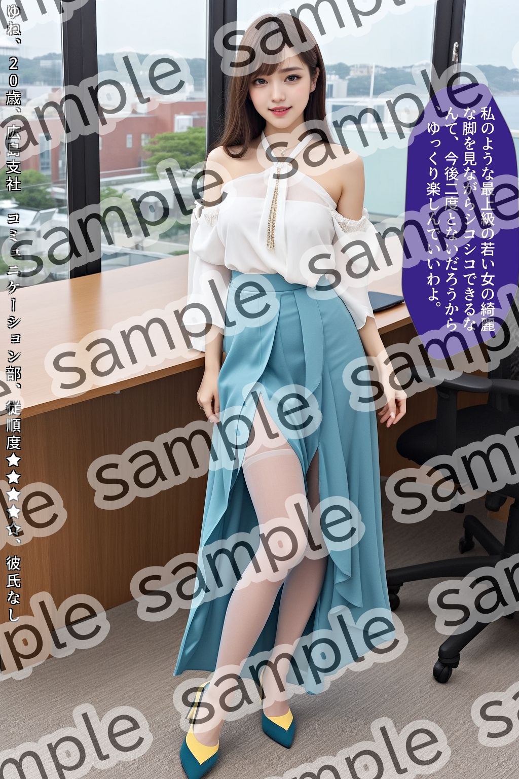神美脚OL〜スリットスカート編〜 vol.2 画像7