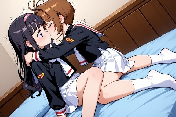さ◯らと◯よの百合プレイ 画像2