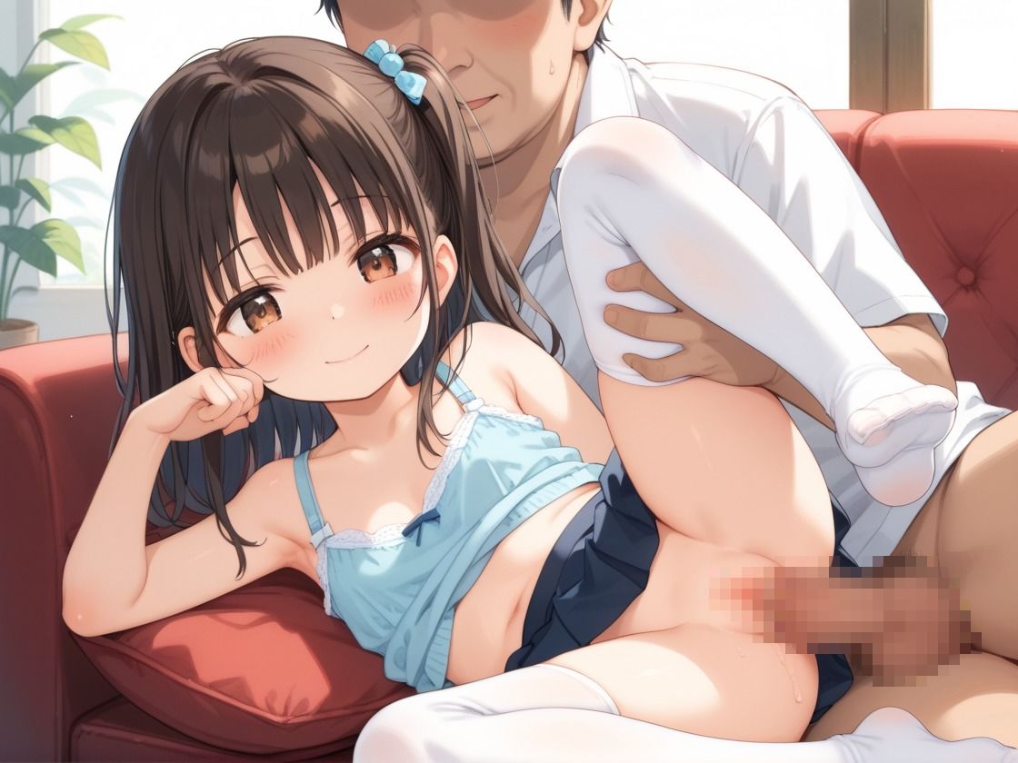 ムラムラしてロリ少女の処女を強●しました〜つるぺた編 エッチなまりる エロ画像4