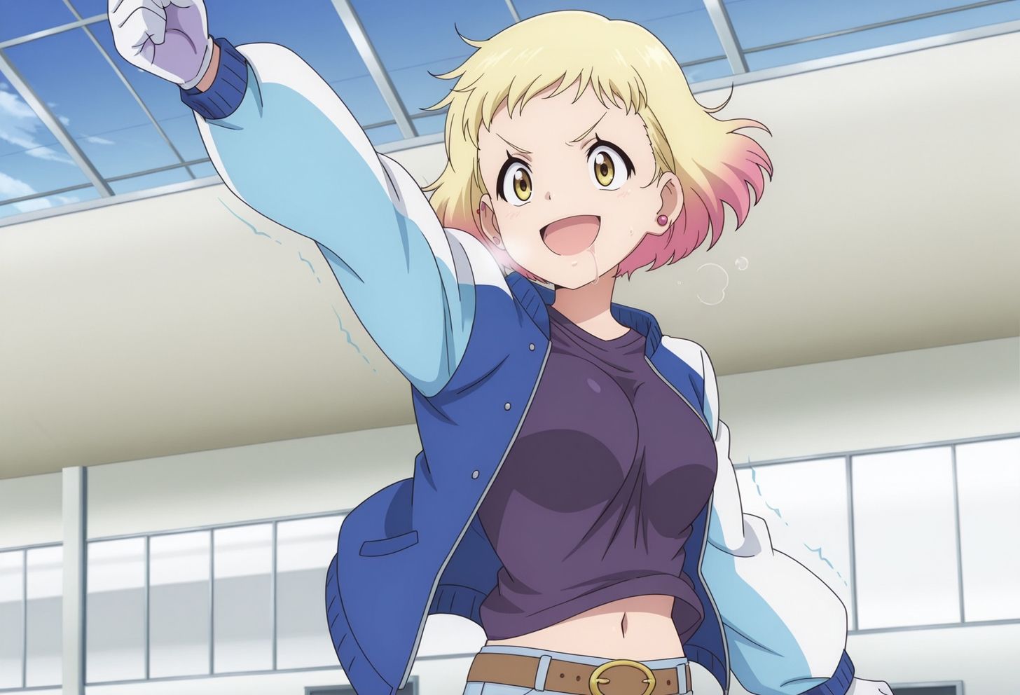 サンプル画像2:俺たちの性処理担当  -那智 鞠緒-(お手軽！ひろいんメス化計画) [d_553615]