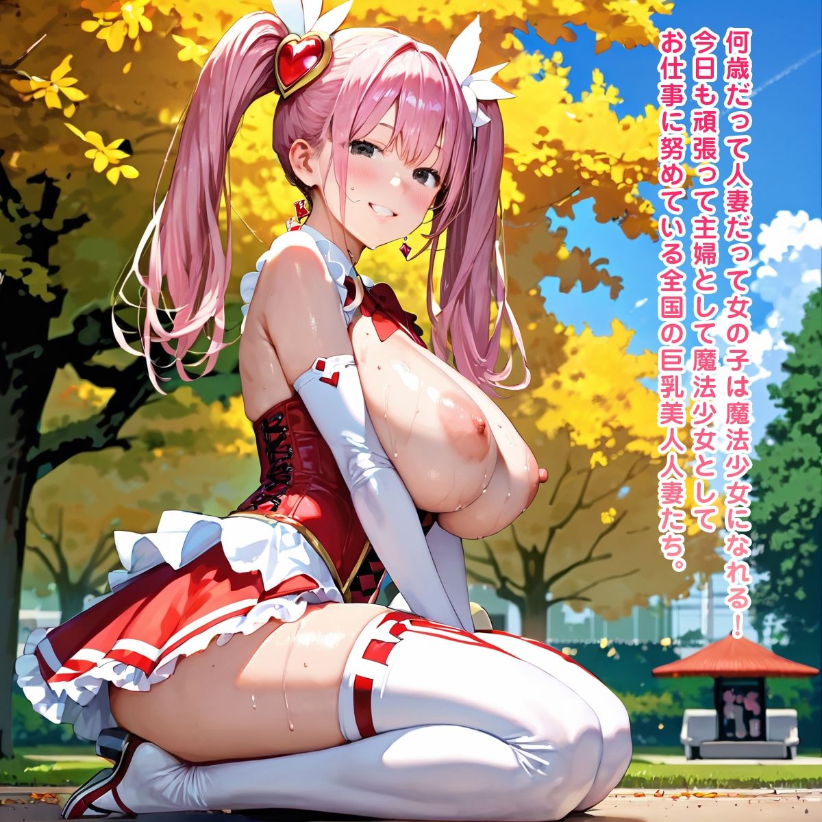 サンプル画像1:【たっぷり360枚】むちむち！人妻魔法少女が快楽落ち！ part4(えちえちこばん) [d_553633]