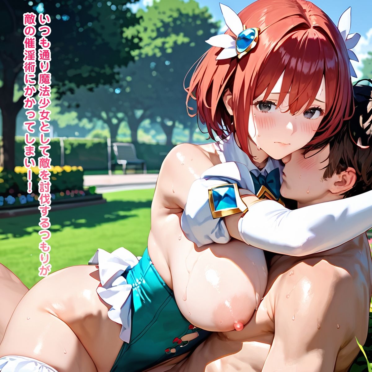 サンプル画像2:【たっぷり360枚】むちむち！人妻魔法少女が快楽落ち！ part4(えちえちこばん) [d_553633]