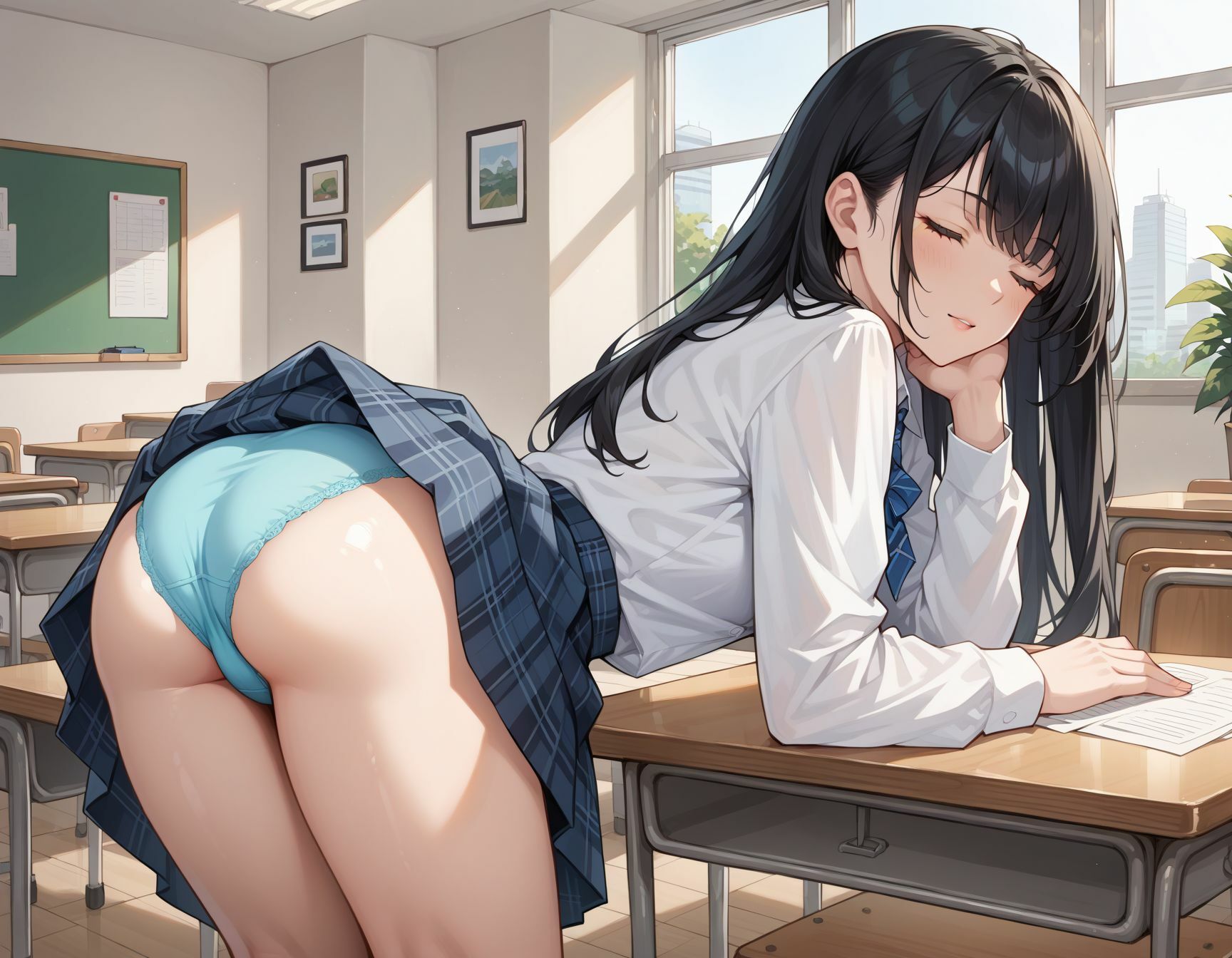 サンプル画像1:生イキ女子校生  調教してオナホ化(くりぼー) [d_553776]